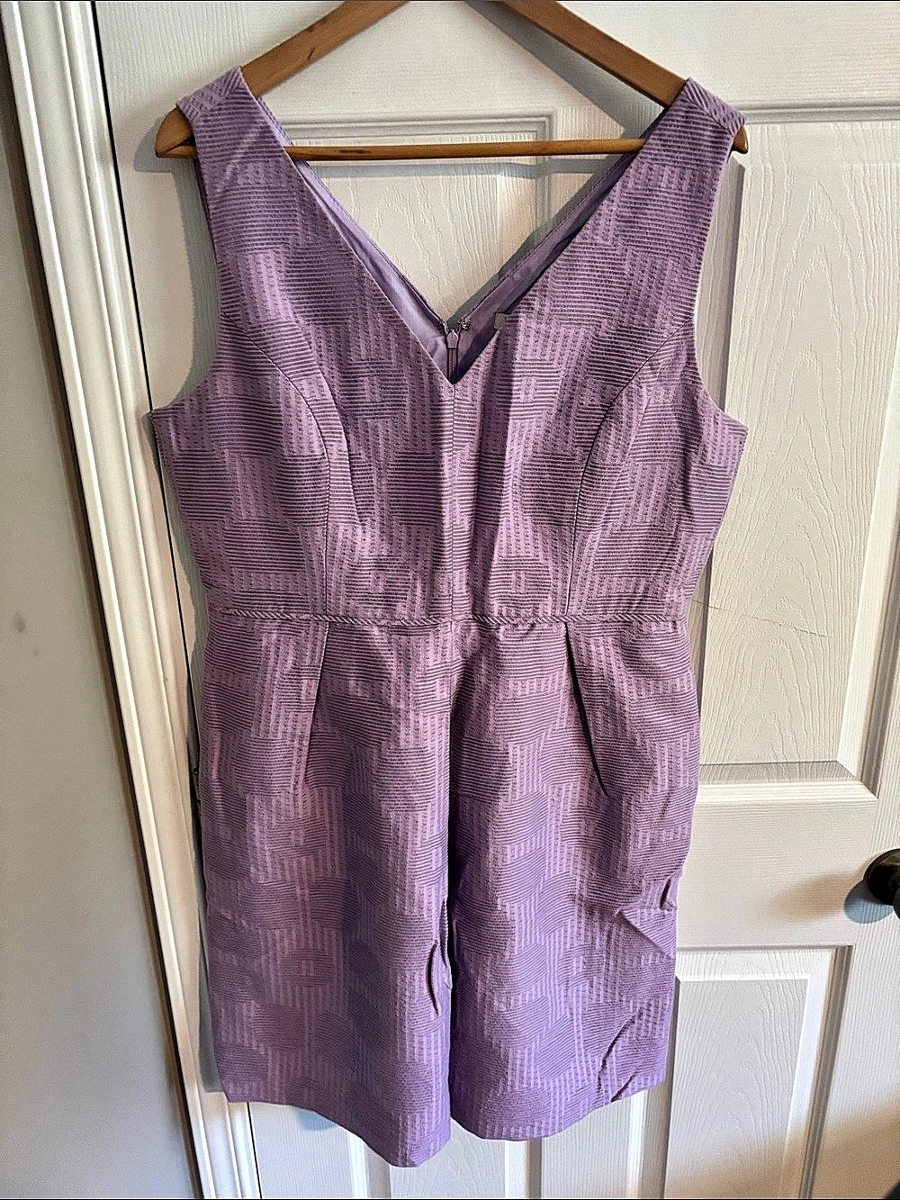 J.Crew Women's Dress in Purple Size 14 NWT
